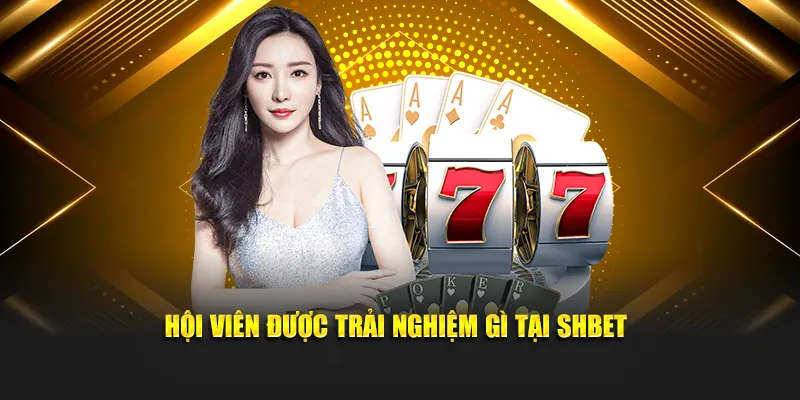 Hội viên được trải nghiệm gì tại SHBET