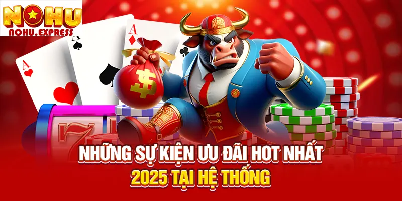 Những sự kiện ưu đãi hot nhất 2025 tại hệ thống